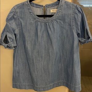Madewell denim top
